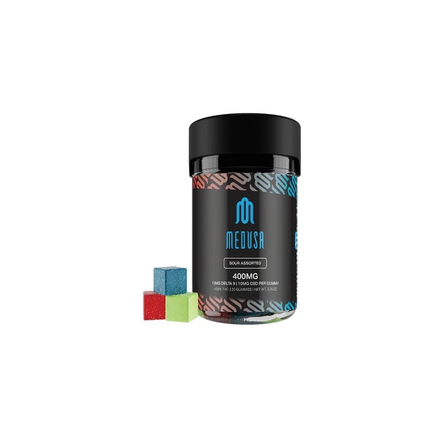 Sour Assorted Delta Gummies by MEDUSA